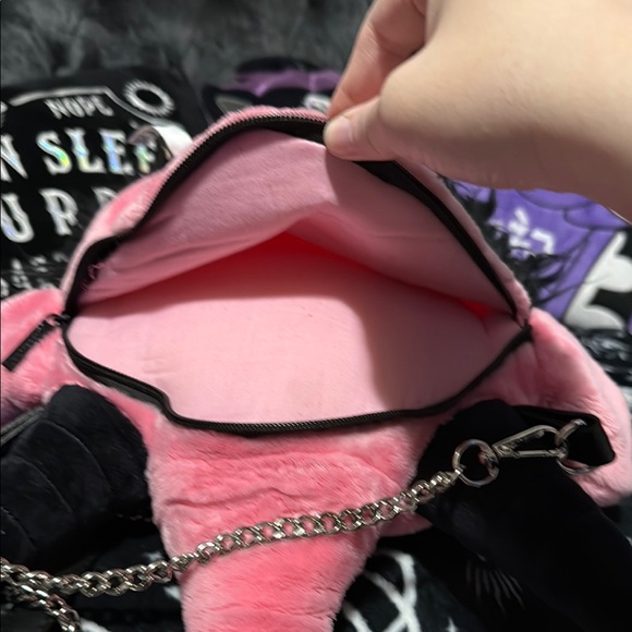 Killstar Kreeptures Baphomet Plush Purse / Bag Backpack / Satchel - Picture 4 of 7